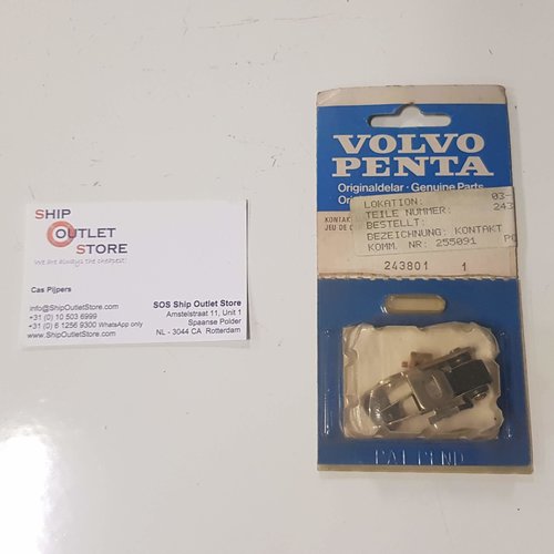 Volvo Penta Puntos de contacto interruptor Volvo Penta 243801