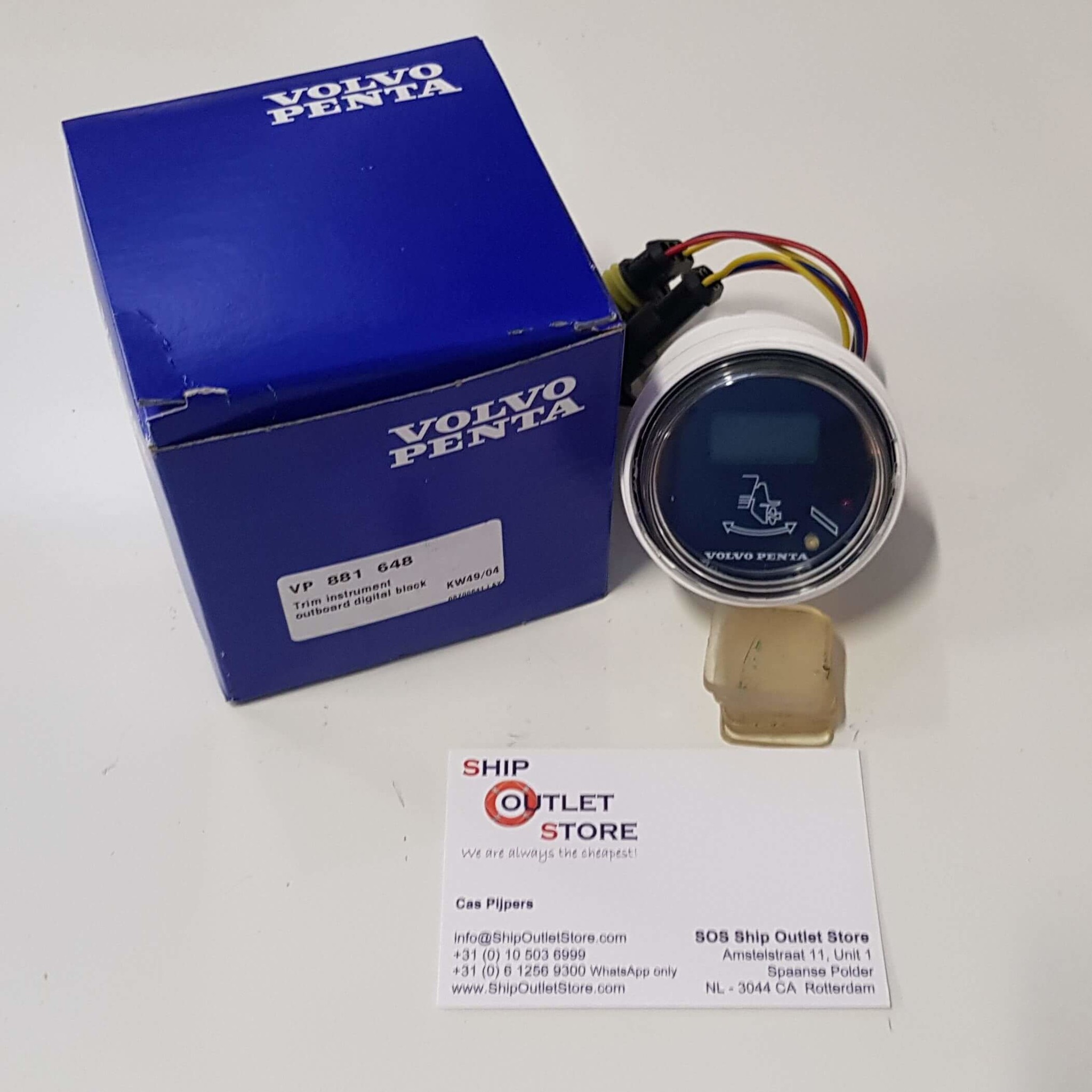 Trim gauge EVC Volvo Penta 881648