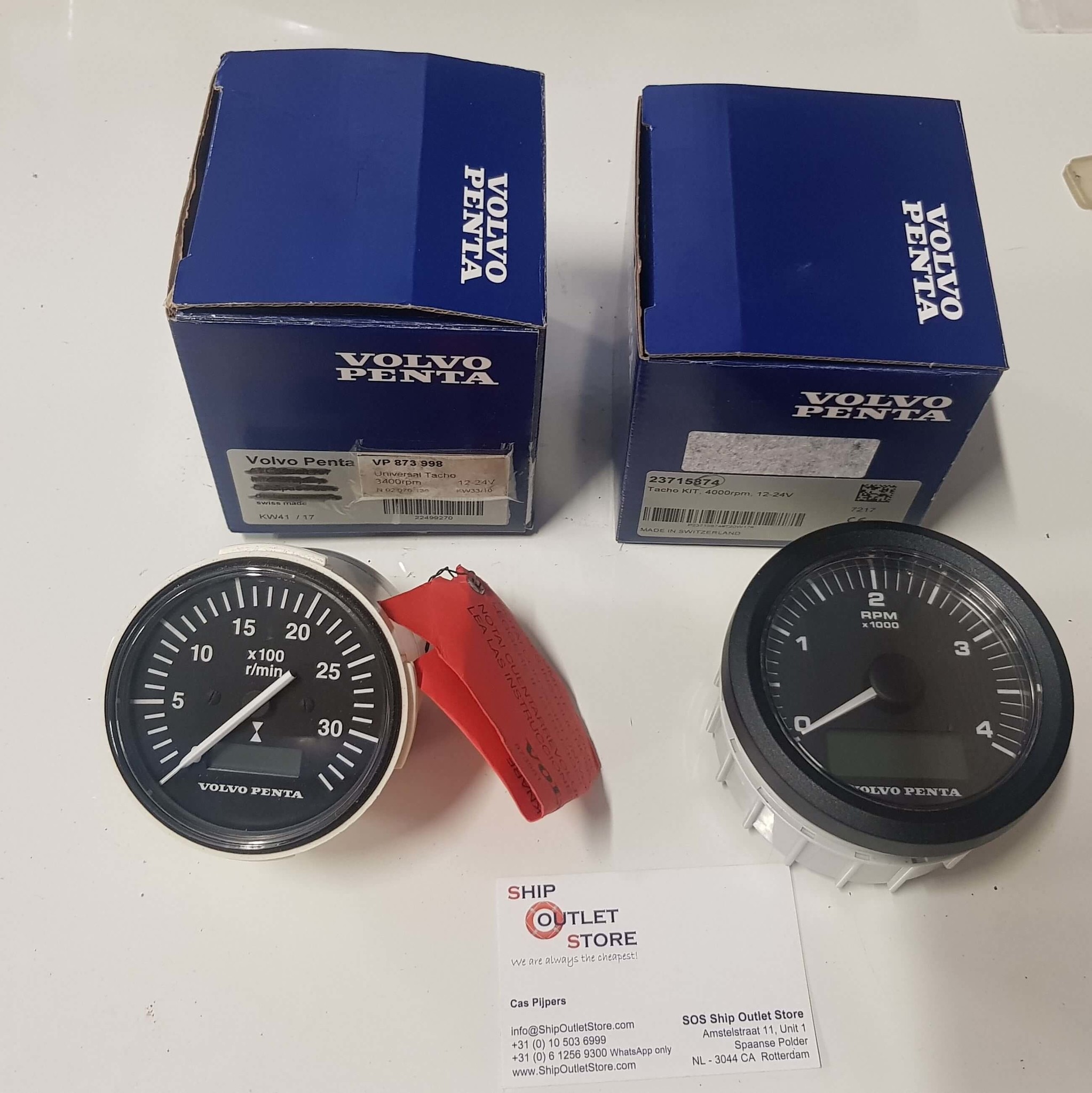 Écran LCD De Remplacement Pour Compteur Horaire Volvo Penta - Compatible Références 873992, 873686, 873688, 873998