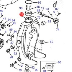 Suspension fork Volvo Penta 3854863