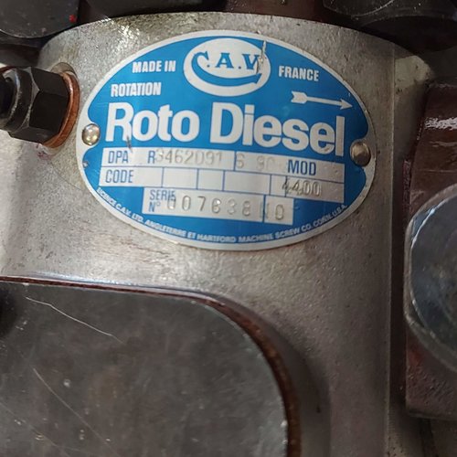 Volvo Penta Fuel injection pump Roto CAV Volvo Penta 829064