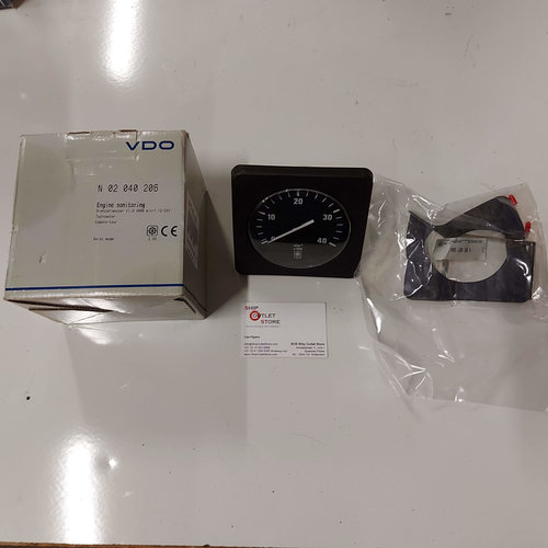 Volvo Penta Tachometer 12 - 24V 4000 rpm. VDO