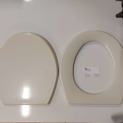 Sealand Dometic, toilet seat and lid in BONE Type 433831