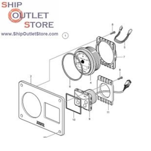 Volvo Penta MDI Instrument panel Volvo Penta 21576250