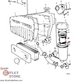 Volvo Penta Meerwasserfilter Volvo Penta 855409