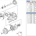 Volvo Penta Repair kit for pump 23059414 Volvo Penta 23125501