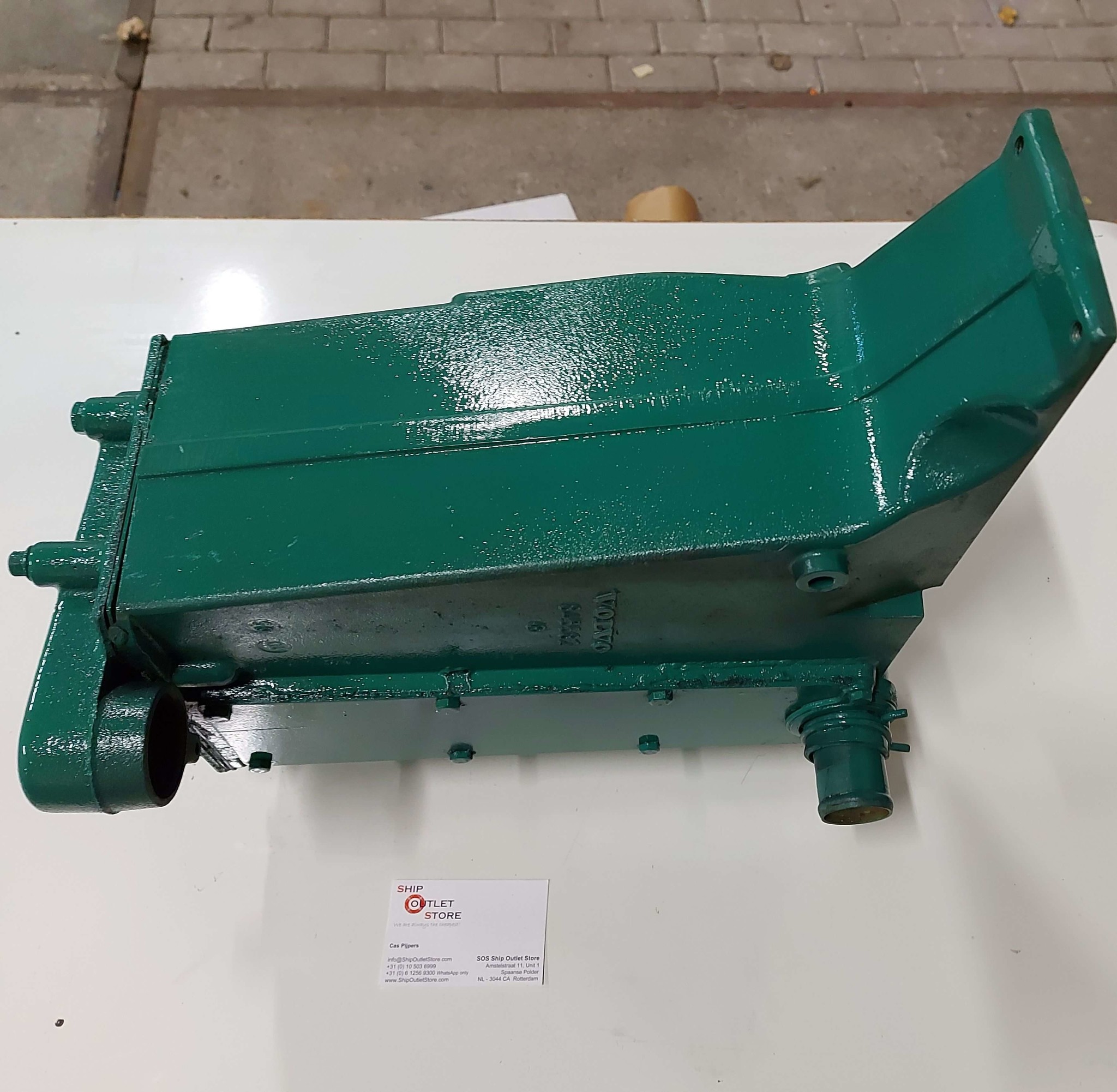 Aftercooler housing Volvo Penta 845582 Aftercooler housing Volvo Penta 845582