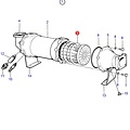 Volvo Penta Oil cooler insert Volvo Penta 3825932 - 864213