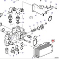 Volvo Penta Kit enfriador de aceite Volvo Penta 21913340