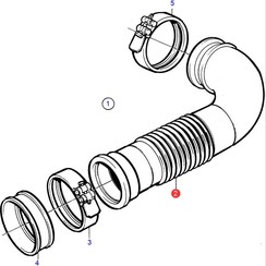 Exhaust elbow Volvo Penta 859999