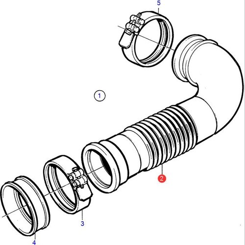 Volvo Penta Exhaust elbow Volvo Penta 859999