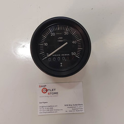 Tachometer 5000 rpm 12V Volvo Penta 864022 - 854914