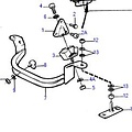 Volvo Penta Engine bracket for serie 2000 Volvo Penta 859898