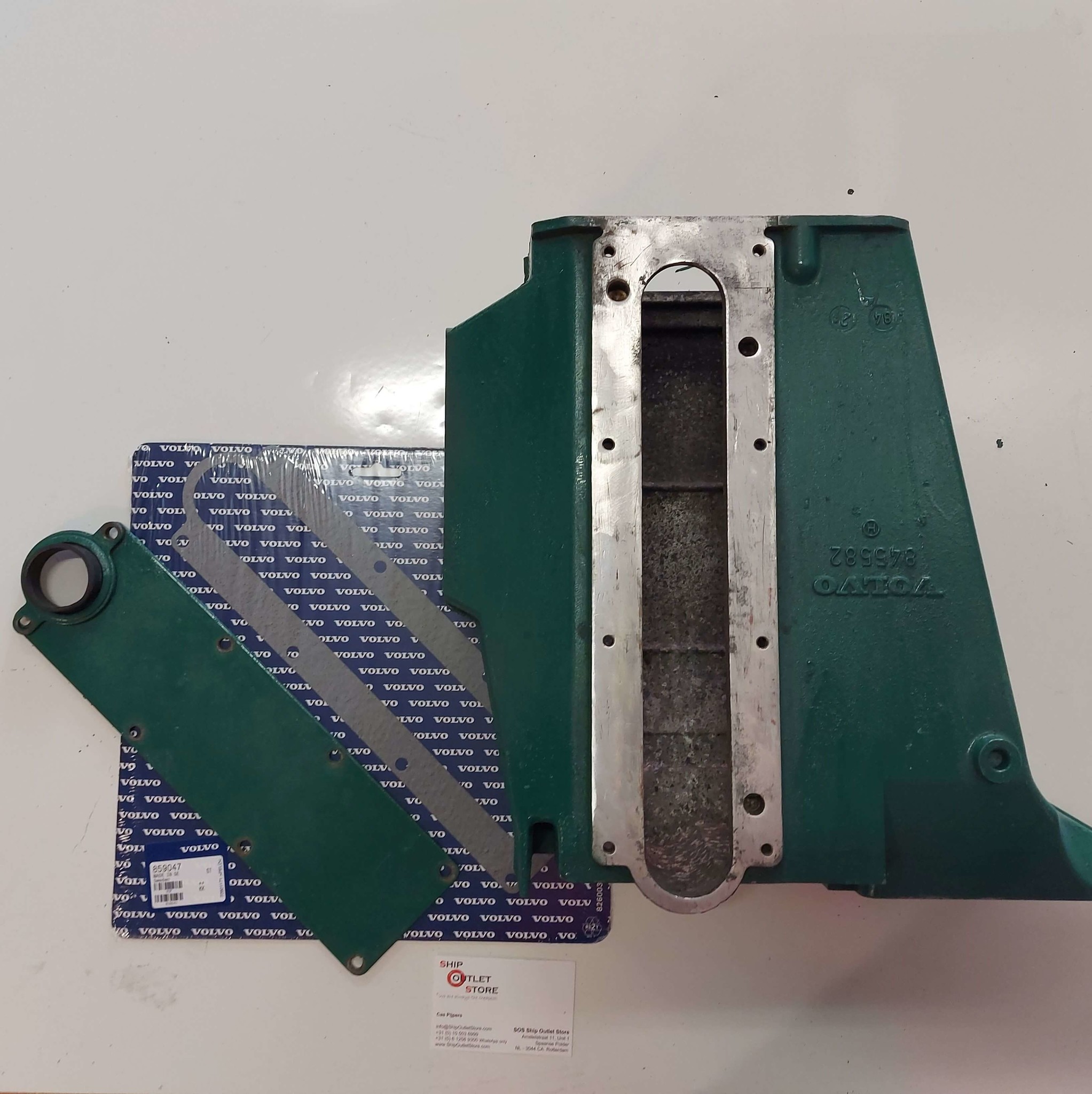 Aftercooler housing Volvo Penta 845582 Aftercooler housing Volvo Penta 845582