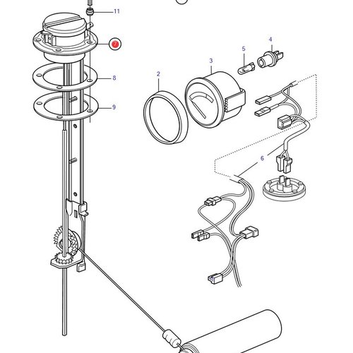 Volvo Penta Tank level sensor kit Volvo Penta 873808 - 873772