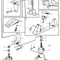 Volvo Penta Motorlager Volvo Penta 858455 - 834827