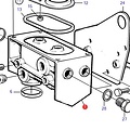 Volvo Penta Thermostat housing Volvo Penta 3583098