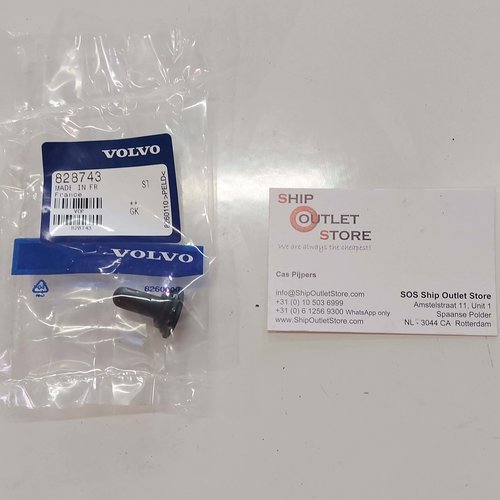 Volvo Penta Nut with rubber seal Volvo Penta 828743