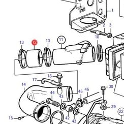 Slang Volvo Penta 78631013 - 861092