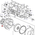 Volvo Penta Demperplaat - flexibele koppeling Volvo Penta 3889314 - 3812226