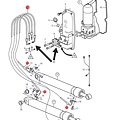 Volvo Penta Juego de mangueras para bomba de trim 21945915 Volvo Penta 21481309