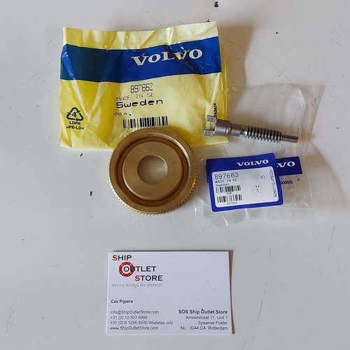 Volvo Penta Worm gear kit Volvo Penta 897662 - 897663