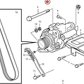 Volvo Penta Alternator bracket kit Volvo Penta 21384685