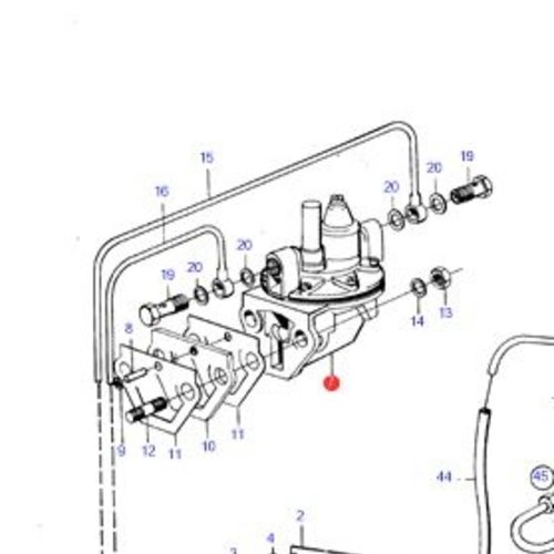 Volvo Penta Bomba de elevación de combustible Volvo Penta 826550