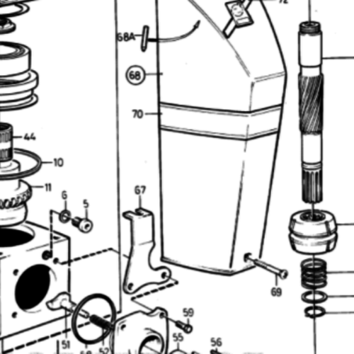 Volvo Penta Sliding sleeve Volvo Penta 3807613