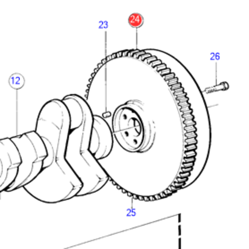 Volvo Penta Vliegwiel Volvo Penta 848350