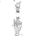 Volvo Penta Heat exchanger - Aftercooler Volvo Penta 847580  - 864916