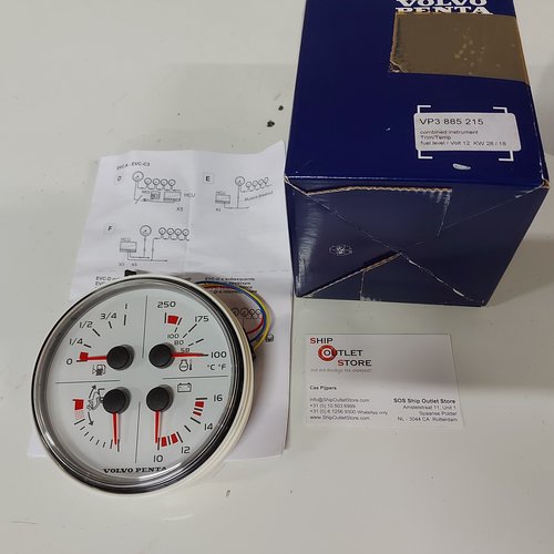 Volvo Penta Combi instrument Volvo Penta 3885215