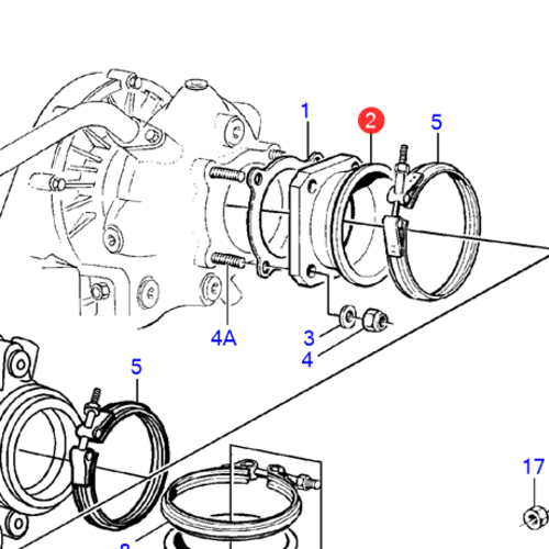 Volvo Penta Flange Volvo Penta 864952