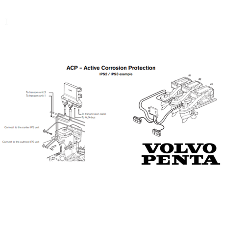 Volvo Penta ACP anti corrosie kit IPS Volvo Penta 22037078