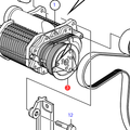 Volvo Penta Embrague compresor solenoide Volvo Penta 23407756 - 889996