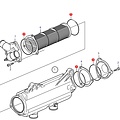 Volvo Penta Heat exchanger D3 Volvo Penta 3840056