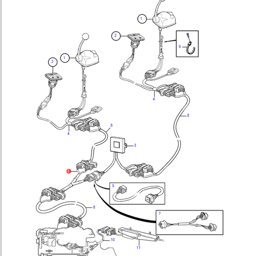 Volvo Penta Wiring harness Volvo Penta 873921