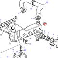 Volvo Penta Exhaust manifold D3 Volvo Penta 3812601