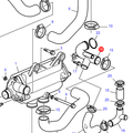 Volvo Penta Kühlwasserleitung Volvo Penta 3819107