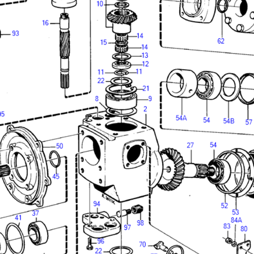 Volvo Penta Transmission MS3 ratio 1,93:1  Volvo Penta 850276