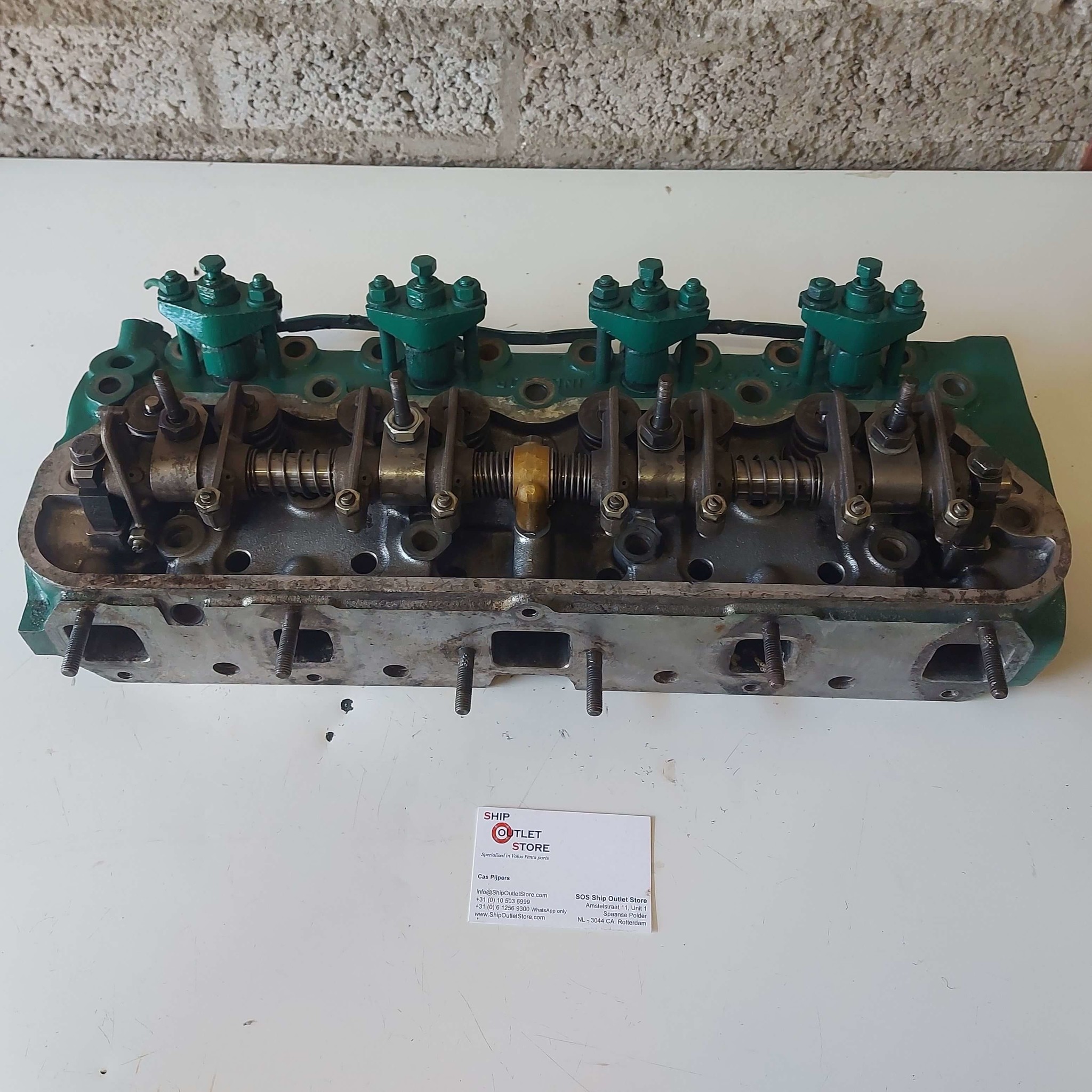 Cylinder head complete MD21A-B Volvo Penta 840641 - 829856 Cylinder head complete MD21A-B Volvo Penta 840641 - 829856