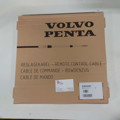 Volvo Penta Controle kabel Volvo Penta 21633497