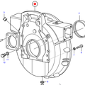 Volvo Penta  Flywheel housing Volvo Penta 3827285 - 848232