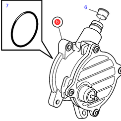 Vacuum pump kit D3 Volvo Penta 3819406 - 31219463