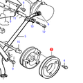 Volvo Penta Polea Volvo Penta 3581036