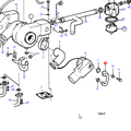 Volvo Penta Cooling water pipe 2003T Volvo Penta 840950
