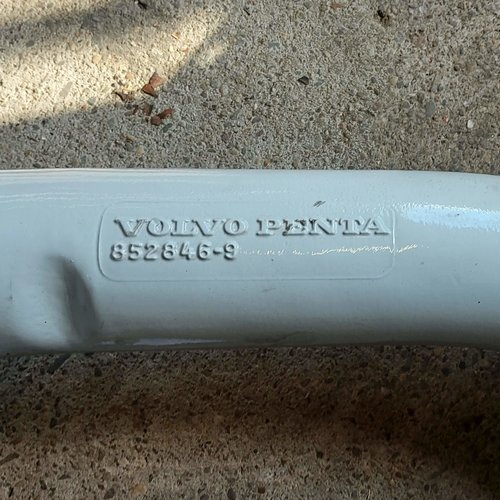 Volvo Penta Exhaust pipe Volvo Penta 852846