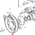 Volvo Penta Poelie Volvo Penta 860454