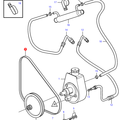 Volvo Penta V-belt Volvo Penta 3852464 - 978454