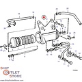 Volvo Penta AFTERMARKET Enfriador de aceite 2003T Volvo Penta 840957